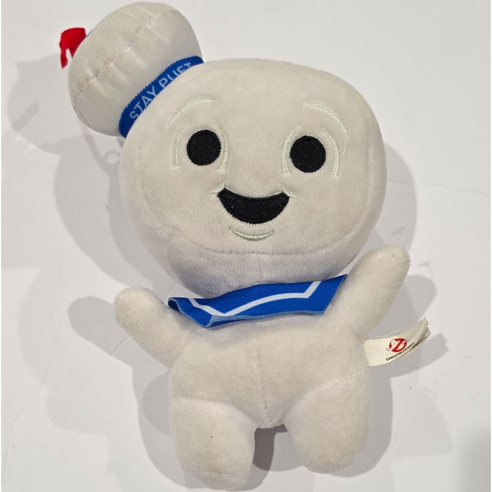 Toy Factory Ghostbusters Stay Puft Marshmallow Man Plush, Small, Washable 6219